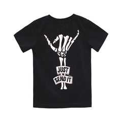 JUST SEND IT BOYS SMALL PRINT TEE